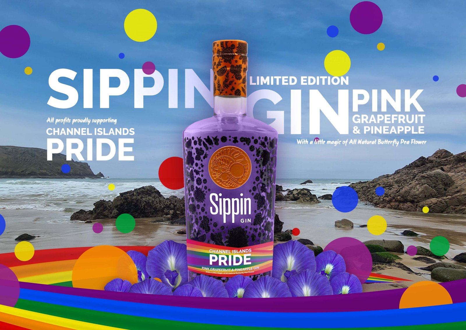 Sippin Gin x CI Pride x Pinstripe Media Sippin Gin x CI Pride x Pinstripe Media
