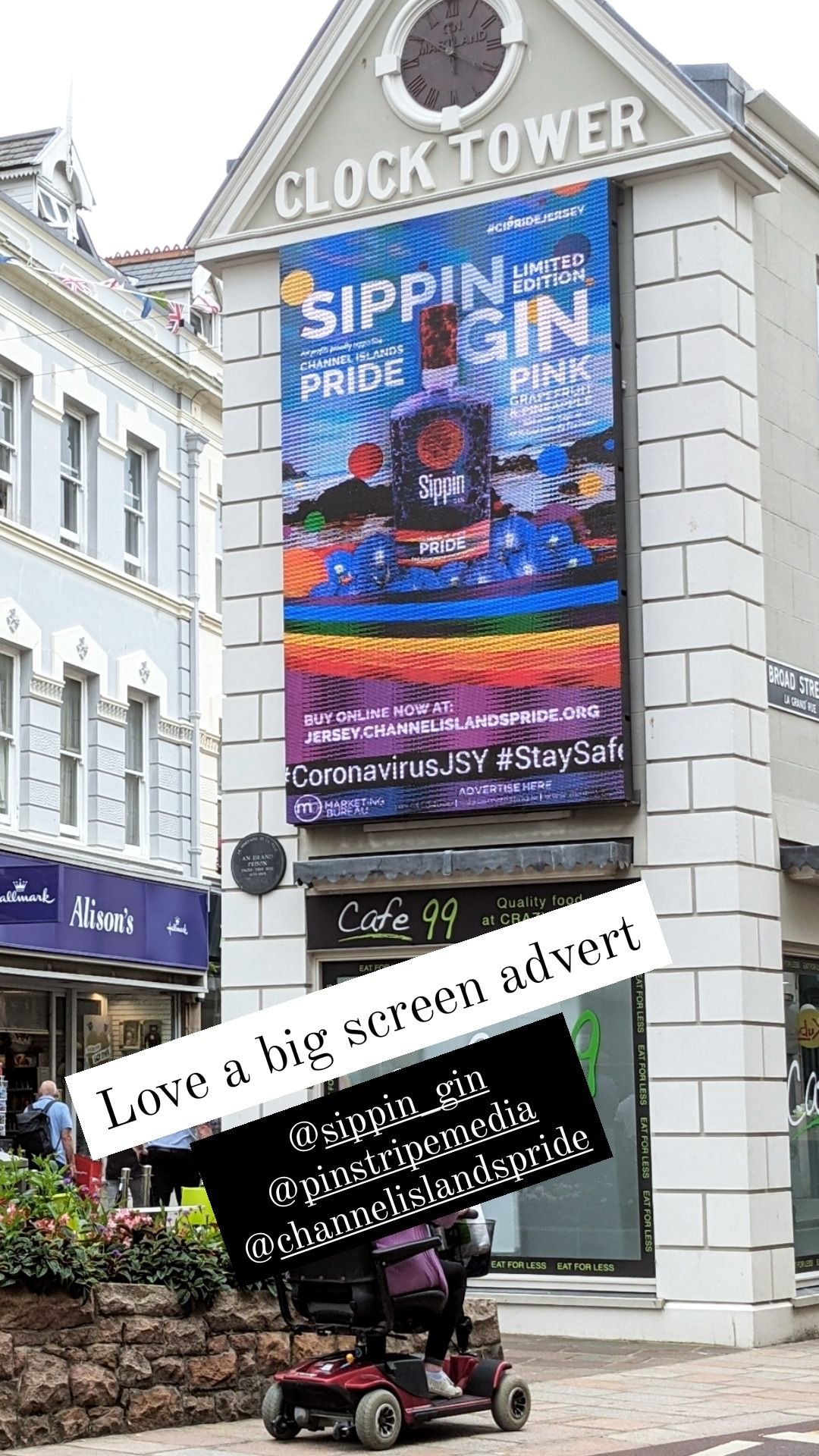 Sippin Gin – King Street Advert